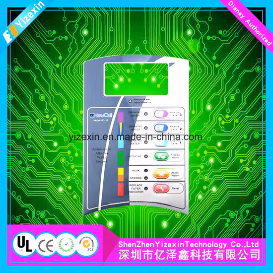 Special Satin Finish Polish Mix Color Poly Dome Membrane Keyboard Panel