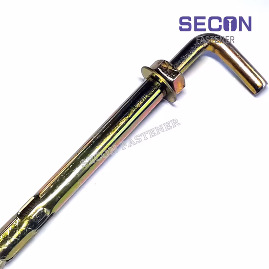 Real Factory Producing Carbon Steel Grade 4.8 Expansion Screw Yellow or White Zinc Plating Sleeve Anchor, Wedge Anchor Used for Metal Structure Made in China