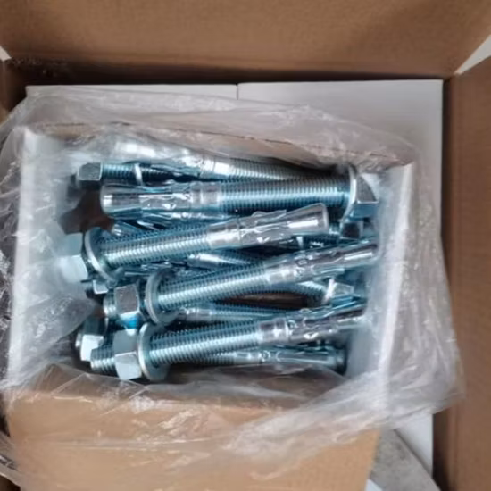 Elevator Fastener Hardware Steel Wedge Anchor Concrete Fixing Anchor