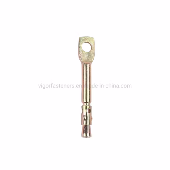Factory Price Stainless Steel 304 316 Suspended Concrete Tie Wire Ceiling Anchor with Eye Yellow Zinc
