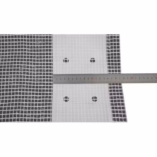 Premium Grade 10X100feet String Reinforced Poly Sheeting Containment Scaffold Sheeting Fire Resistant with Nfpa