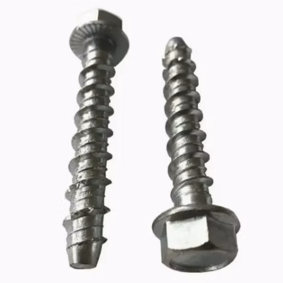 Hexagon Flange Head Concrete Bolt Screws